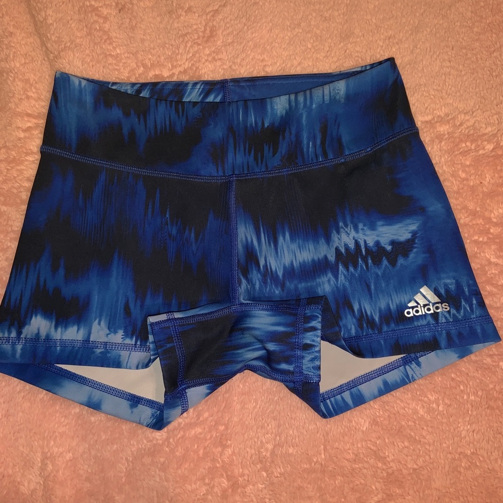 Blue Adidas Climalite Spandex